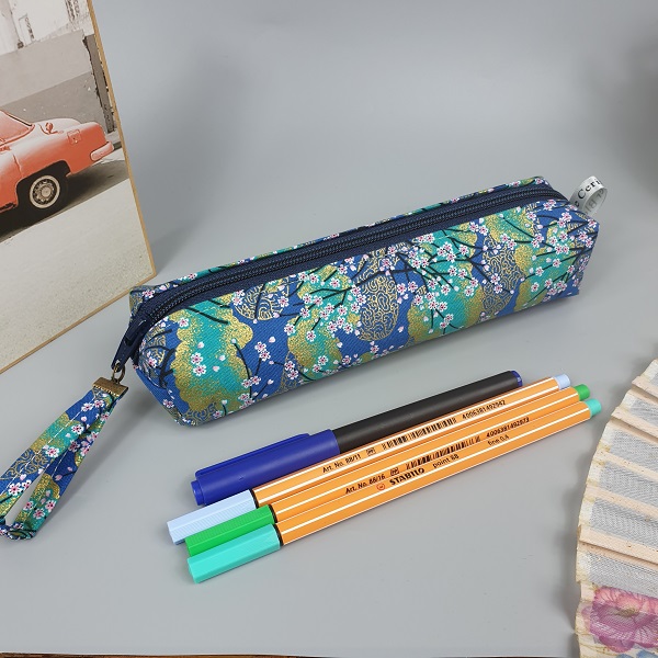 Trousse à crayons - Akina turquoise